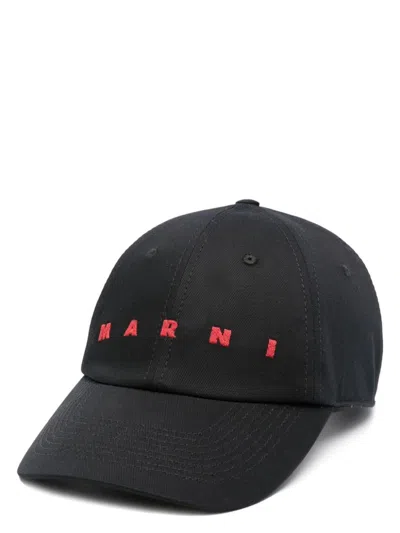 MARNI MEN'S BASEBALL HAT WITH LOGO