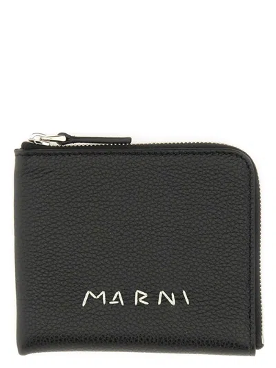 MARNI MEN'S LEATHER WALLET