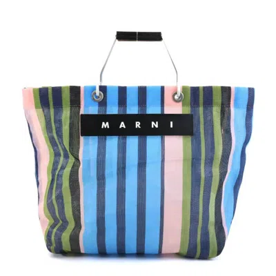 MARNI NYLON LEATHER HANDBAG (PRE-OWNED)