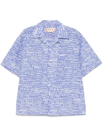 MARNI PENCIL LOGO SHIRT