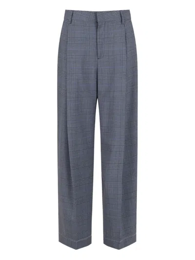 MARNI PRINCE OF WALES-CHECK TROUSERS