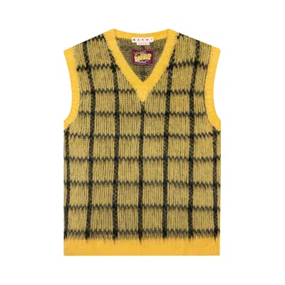 MARNI MARNI PULLOVER SWEATER VEST 'MAIZE'