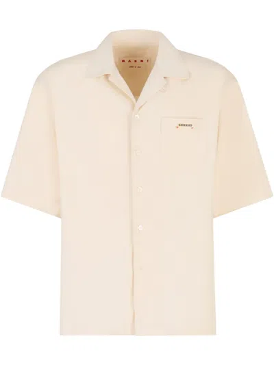 MARNI SHORT-SLEEVE BUTTON-UP SHIRT