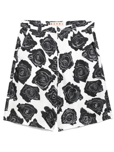 MARNI MARNI SILK SHORTS
