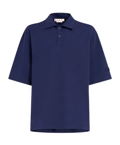 MARNI MARNI STRAIGHT HEM POLO SHIRT