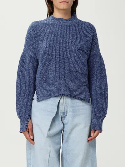 MARNI SWEATER MARNI WOMAN COLOR BLUE