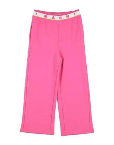 MARNI MARNI TODDLER BOY PANTS FUCHSIA SIZE 6 COTTON, POLYESTER