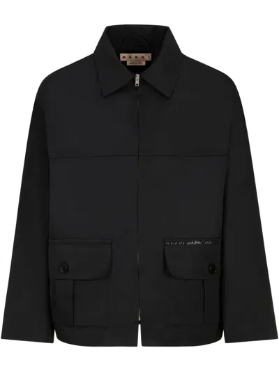MARNI UTILITY-STYLE ZIP-UP JACKET