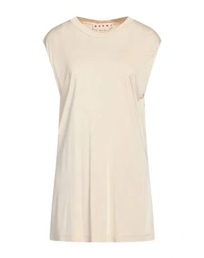MARNI MARNI WOMAN TOP CREAM SIZE 4 VISCOSE