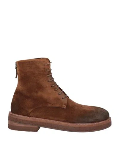 MARSÈLL MARSÈLL MAN ANKLE BOOTS TAN SIZE 10 LEATHER