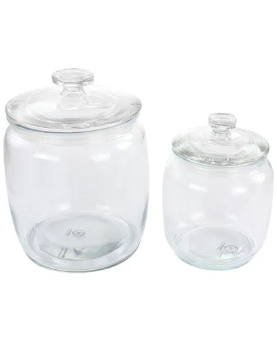 MARTHA STEWART MARTHA STEWART 4PC GLASS CANISTER SET