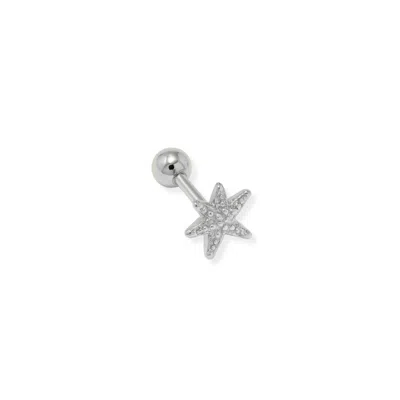 MARTINA ROZENBERG SMIRA JEWELRY WOMEN'S THE MONO EARRING STAR SILVER