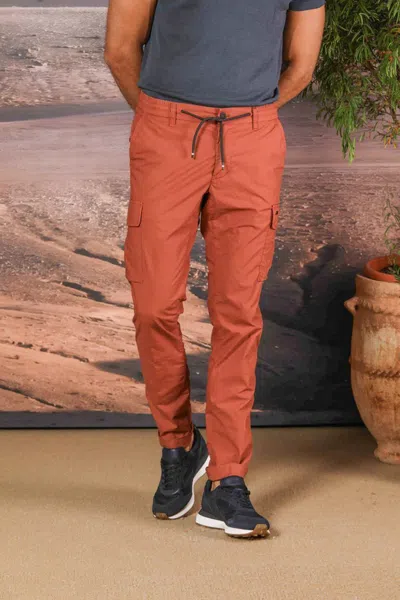 MASONS MEN'S TROUSERS MASON'S CHILE JOGGER 2PF2A6543 MBE101 177 BRICK