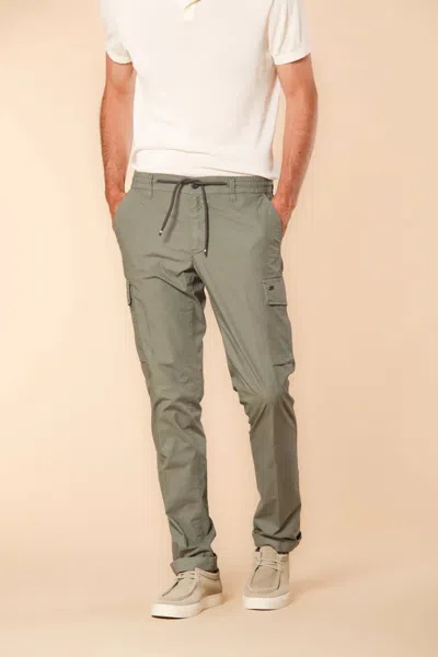 MASONS MEN'S TROUSERS MASON'S CHILE JOGGER 2PF2A6543 MBE101 277 MILITARY
