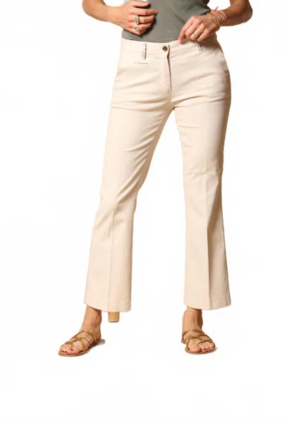 MASON'S NEW YORK TRUMPET CHINO PANTS IN STUCCO