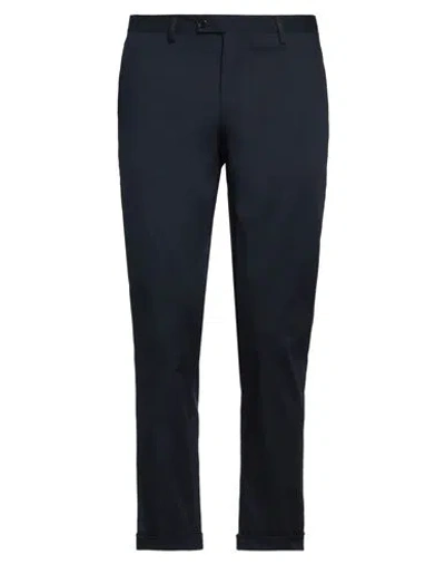 MASSIMO REBECCHI MASSIMO REBECCHI MAN PANTS NAVY SIZE 34 COTTON, POLYESTER, ELASTANE