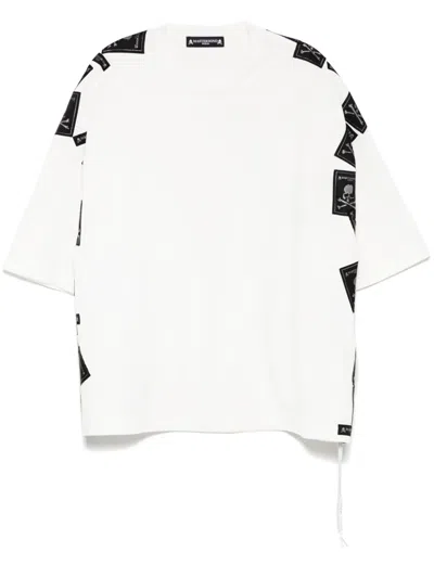 MASTERMIND JAPAN LOGO-PATCH T-SHIRT