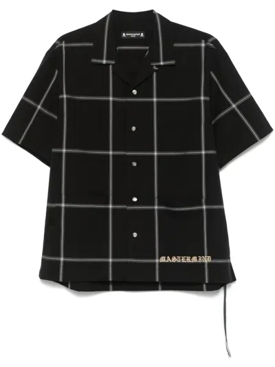 MASTERMIND JAPAN WINDOWPANE SHIRT