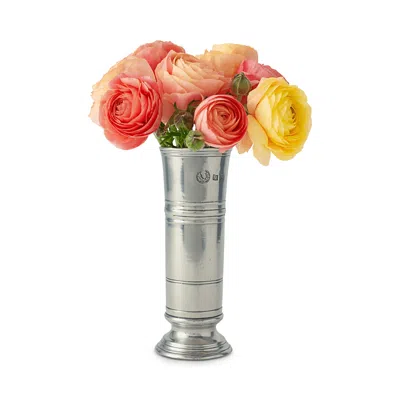 MATCH FOOTED CYLINDER VASE