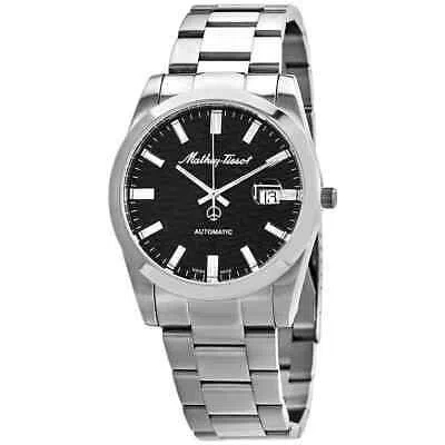 MATHEY-TISSOT MATHEY-TISSOT MATHY I AUTOMATIC BLACK DIAL MEN'S WATCH H1450ATAN