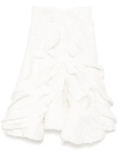 MATICEVSKI FEATHERY SWING SKIRT
