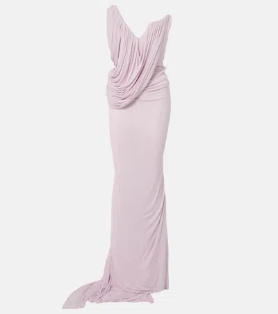 MATICEVSKI SYSTEMA GATHERED JERSEY GOWN