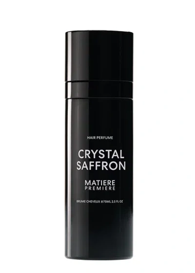 MATIERE PREMIERE MATIERE PREMIERE CRYSTAL SAFFRON HAIR PERFUME 75ML, HAIR PERFUME, HAIR MIST, LIGHT AND KIND TO YOUR 