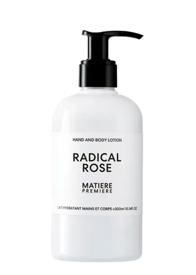 MATIERE PREMIERE MATIERE PREMIERE RADICAL ROSE HAND AND BODY LOTION 300ML, HAND AND BODY LOTION, LEAVES SKIN SATIN SO