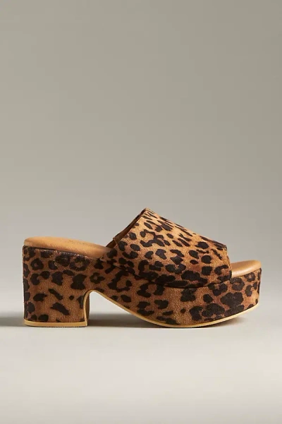 MATISSE X ANTHROPOLOGIE TERRY PLATFORM HEELS