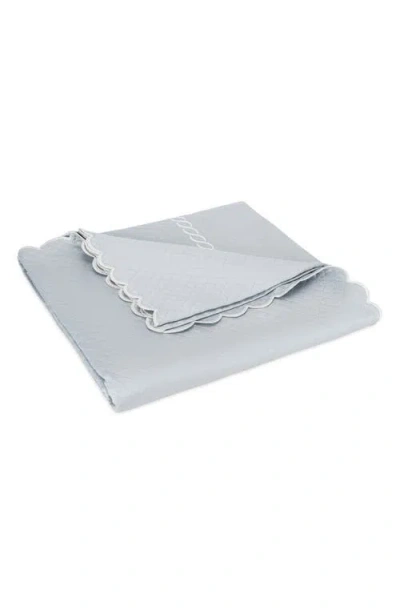 MATOUK MATOUK CLASSIC CHAIN SCALLOP MATELASSÉ COVERLET