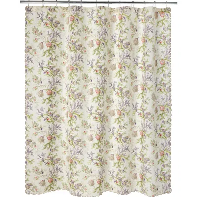 MATOUK MATOUK DEL TERSORO LINEN SHOWER CURTAIN