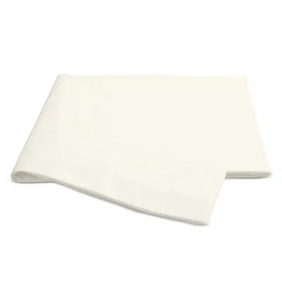 MATOUK LUCA HEMSTITCH PERCALE FLAT SHEET, KING