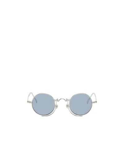 MATSUDA LOGO ROUND SUNGLASSES
