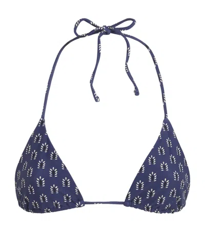 MATTEAU PRINTED BIKINI TOP