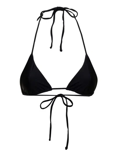 MATTEAU MATTEAU WOMAN'S TRINGOLAR STRETCH FABRIC BIKINI TOP