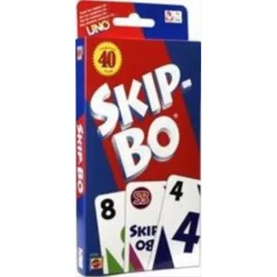 MATTEL 42050 SKIP-BO BOARD GAME