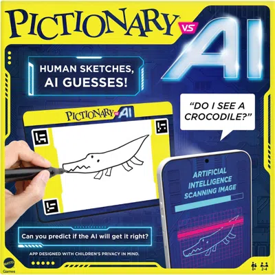 MATTEL PICTIONARY VS AI BOARD GAME