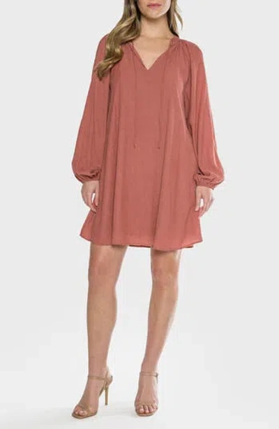 MATTY M MATTY M. LUCY LONG SLEEVE TUNIC DRESS