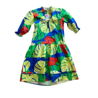 MAUDE VIVANTE SASHA DRESS IN PALMS
