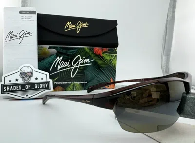 MAUI JIM MAUI JIM HOT SANDS MJ 426-26 ROOTBEER W/ HCL BRONZE POLARIZED SUNGLASSES