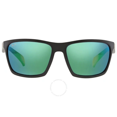 MAUI JIM MAUI JIM MAKOA MAUIGREEN RECTANGULAR UNISEX SUNGLASSES GM804-2M 59