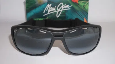 MAUI JIM MAUI JIM SUNGLASSES WATERMAN PC-BG BLACK BLACK POLAR MJ410-2M 63.5 17 125