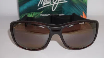 MAUI JIM MAUI JIM SUNGLASSES WATERMAN PC-BG BROWN BROWN POLAR MJ410-26M 63.5 17 125