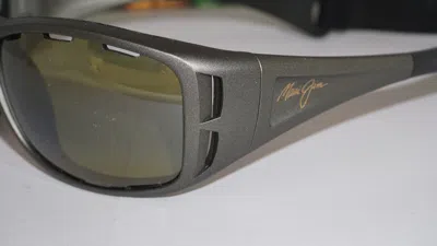 MAUI JIM MAUI JIM SUNGLASSES WATERMAN PC-BG GREEN GREEN POLAR MJ410-11B 63 17 125