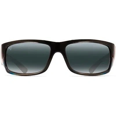 MAUI JIM MAUI JIM UNISEX WORLD CUP POLARIZED WRAP SUNGLASSES - LARGE