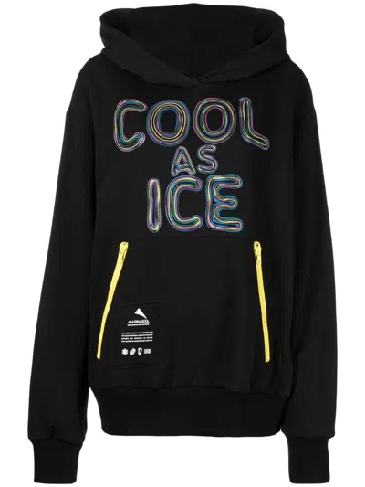 MAUNA KEA COOL AS ICE LOGO-PRINT HOODIE