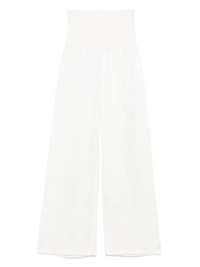 MAURIZIO MYKONOS WIDE TROUSERS
