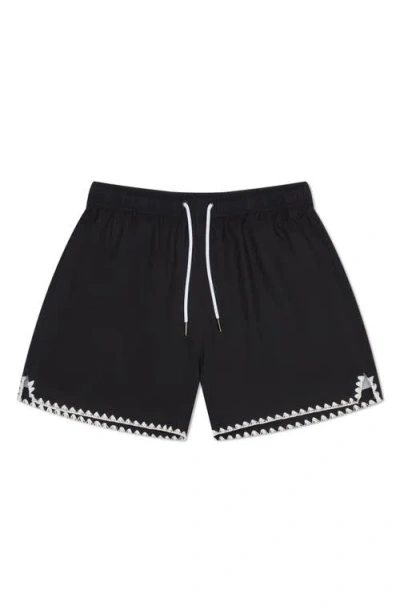 MAVRANS MAVRANS STITCH WATERPROOF SWIM TRUNKS