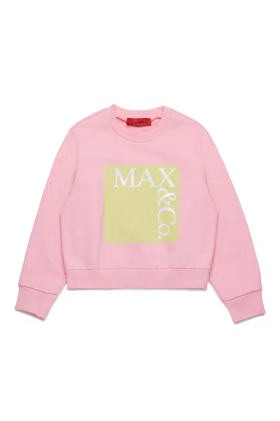 MAX & CO BRANDED CREW-NECK SWEATSHIRT