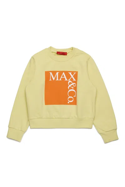 MAX & CO BRANDED CREW-NECK SWEATSHIRT